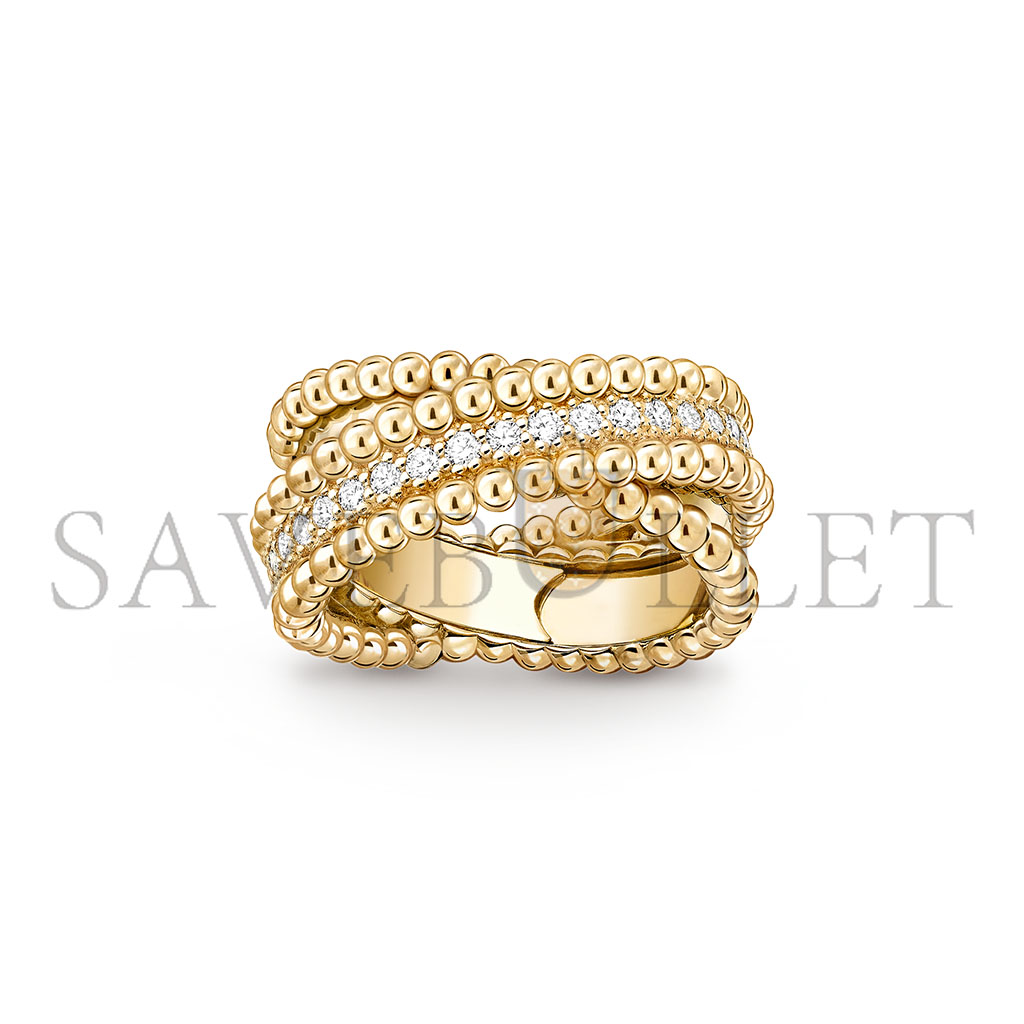 v*n cl*f arpels perlÉe Di*m*nds duo ring vcarp9xo00